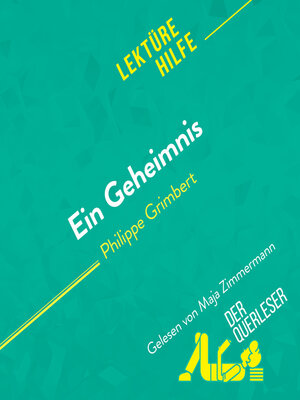 cover image of Ein Geheimnis von Philippe Grimbert Lektürehilfe